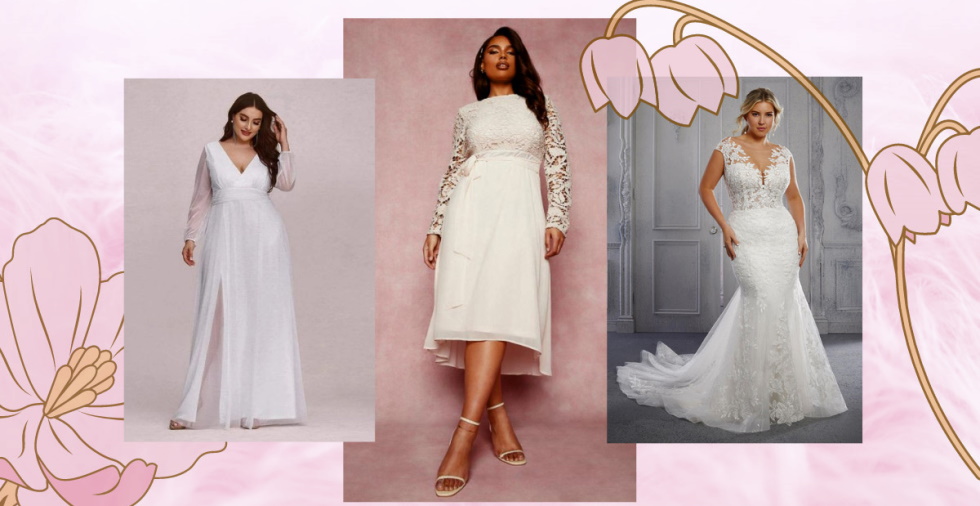 plus size bridal gowns